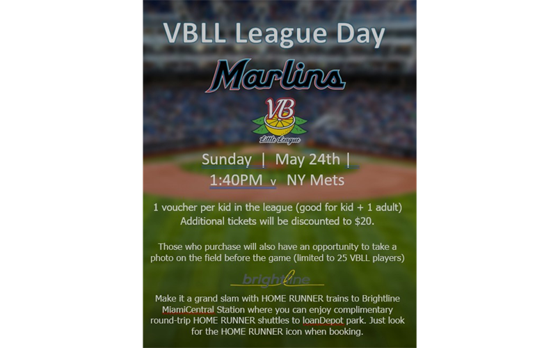 MARLINS v METS  GAME VBLL